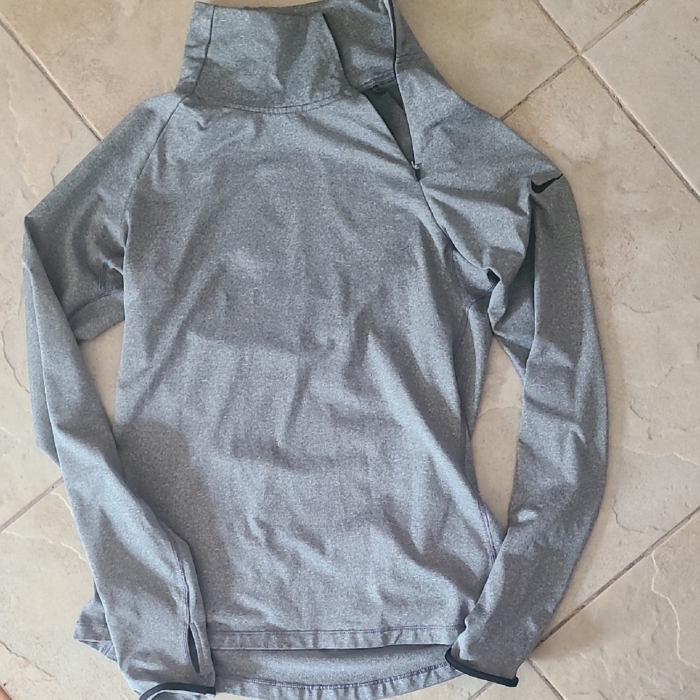Nike Pro Dri-FIT Gray Pullover